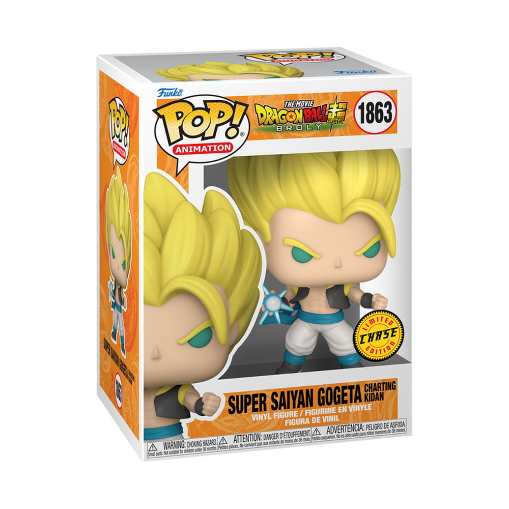 Funko Pop (Dragon Ball Super) LE Chase- Super Saiyan Gogeta #1863 (US SELLER)NIB